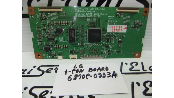 LG 6870C-0223A module T-con board .